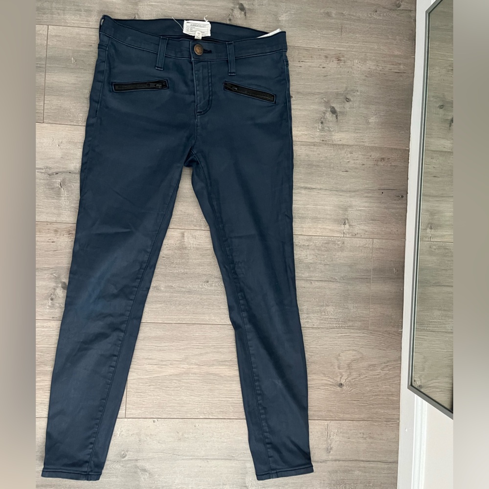 Current Elliott The Soho Zip Stiletto Pants - Picture 3 of 9